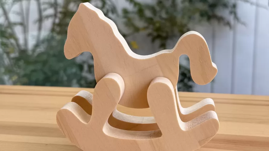 🐎「ゆらゆら木馬を作ろう」